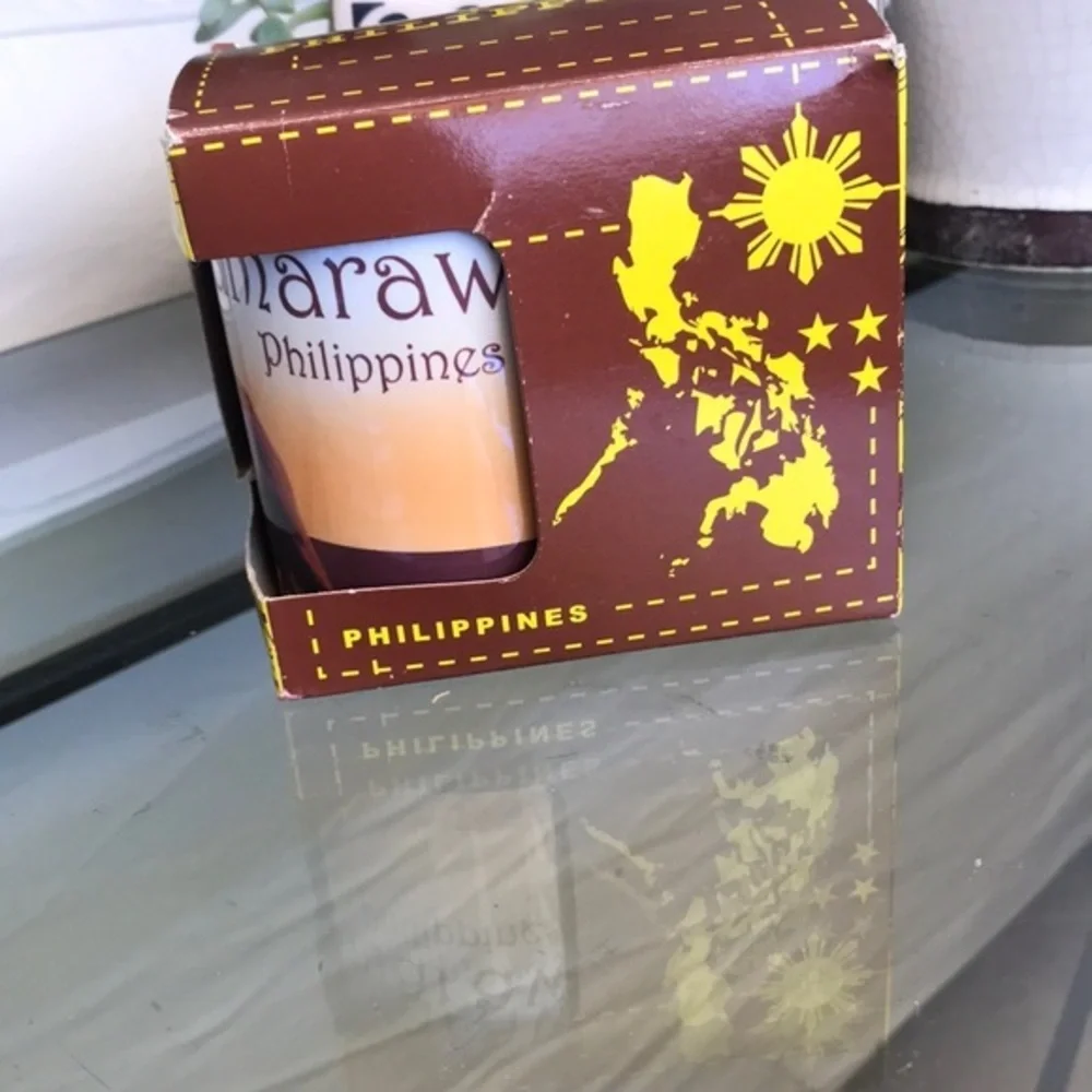 TAMARAW PHILIPPINES souvenir ceramic coffee mug , new‎ in box